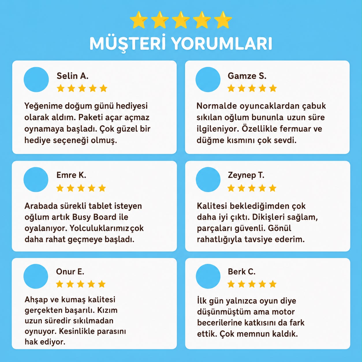 TinyAriva™ Montessori Busy Board | 4 Sayfa Aktivite Çantası
